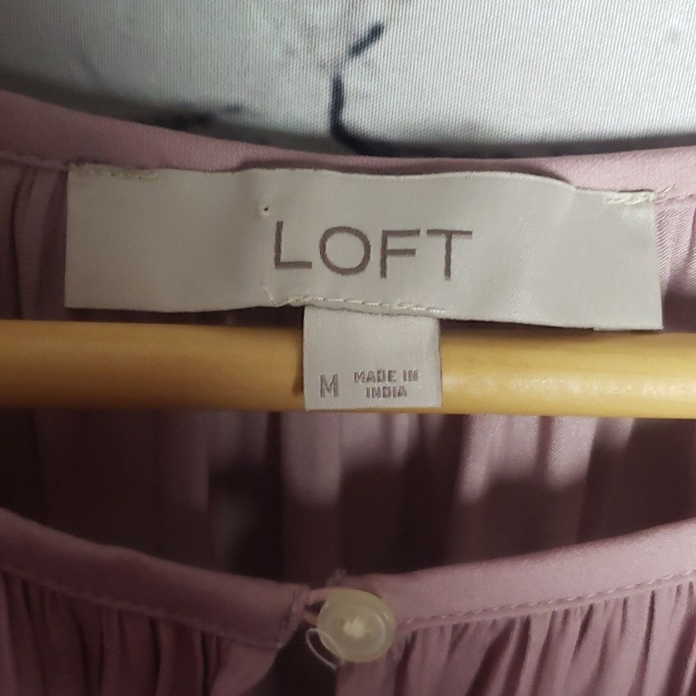 ‎Loft Purple Blouse /Top - Picture 2 of 4